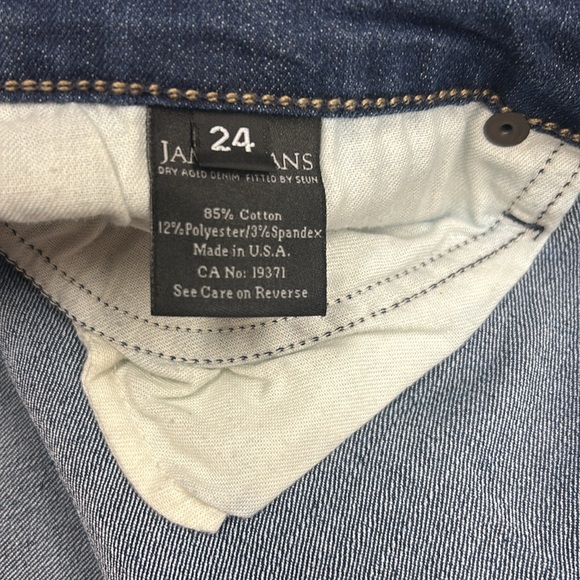 James Jeans Stretch Medium Wash Denim Jeans Size 24 Plus - Picture 3 of 5